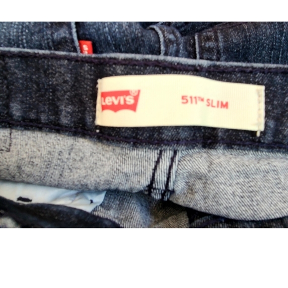 LEVI'S BOYS 511 SLIM FIT JEANS SIZE 16REG, 28 W/28 L - Picture 5 of 6